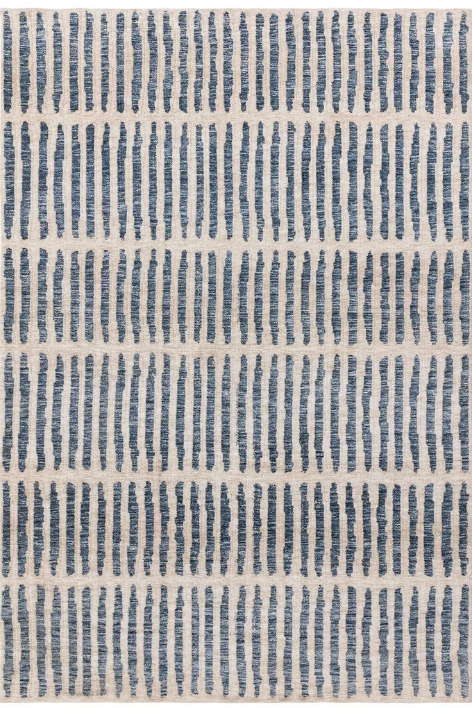 Χαλί Mason Grid Ivory-Blue Asiatic London 200X290cm