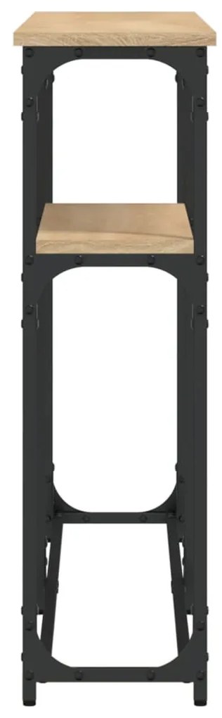 vidaXL Τραπέζι Κονσόλα Sonoma Δρυς 145x22,5x75 εκ. Επεξεργασμένο Ξύλο