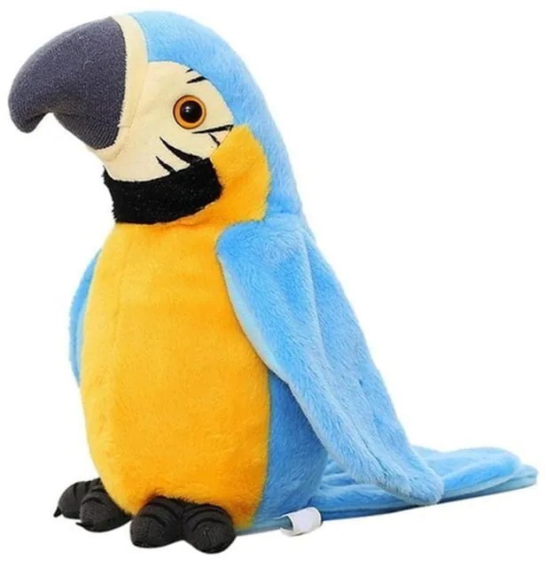Λούτρινος Παπαγάλος Plush Parrot που Μιλάει Μιμείται και Κουνάει τα Φτερά - Parrot