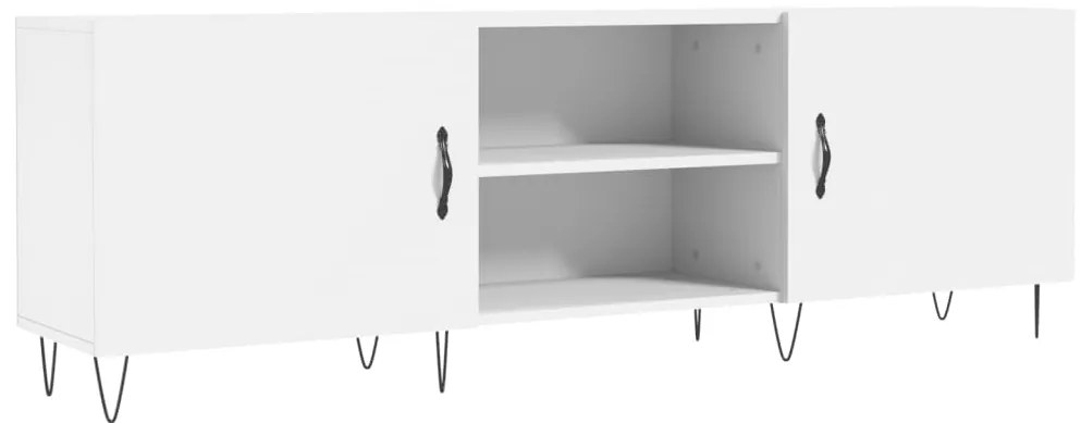 vidaXL Έπιπλο Τηλεόρασης Λευκό 150x30x50 εκ. από Επεξεργασμένο Ξύλο
