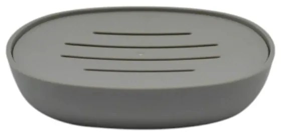 Σαπουνοθήκη μπάνιου πλαστική - Grey - 21592-21592