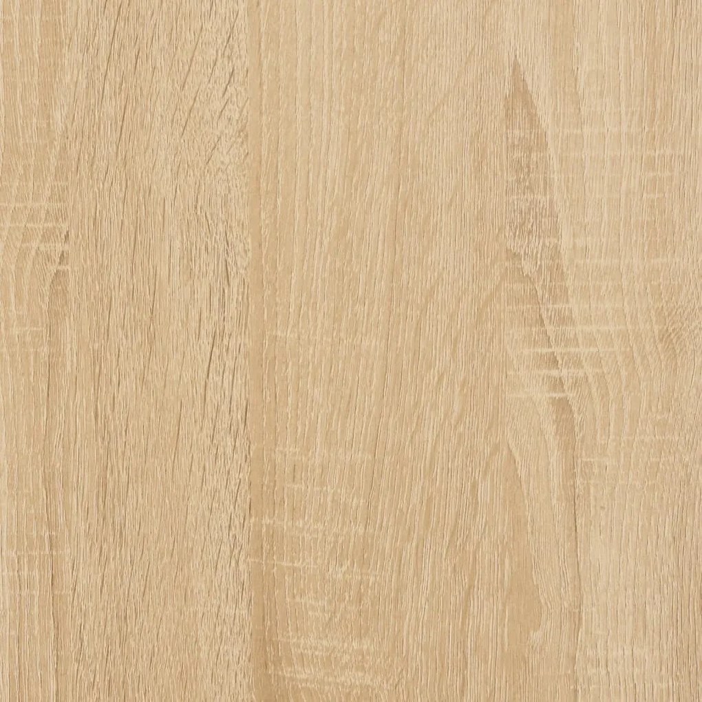 vidaXL Δισκοθήκη Sonoma Δρυς 84,5 x 38 x 48 εκ. από Επεξεργασμένο Ξύλο
