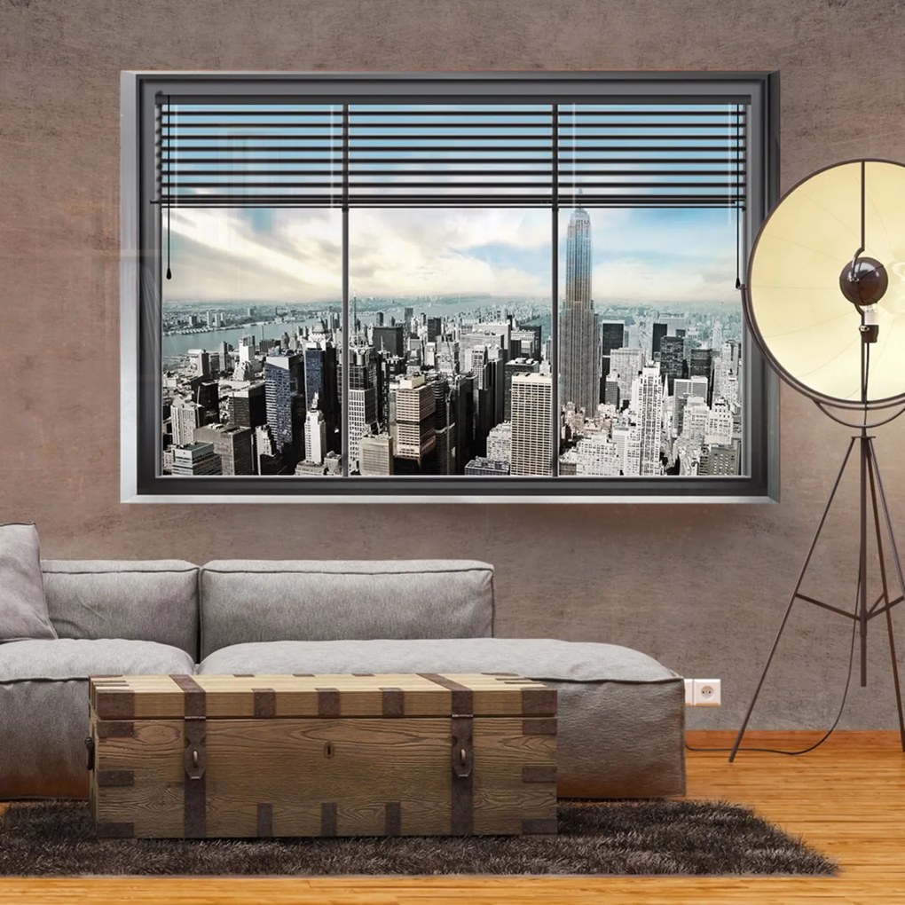 Φωτοταπετσαρία - New York window 350x245