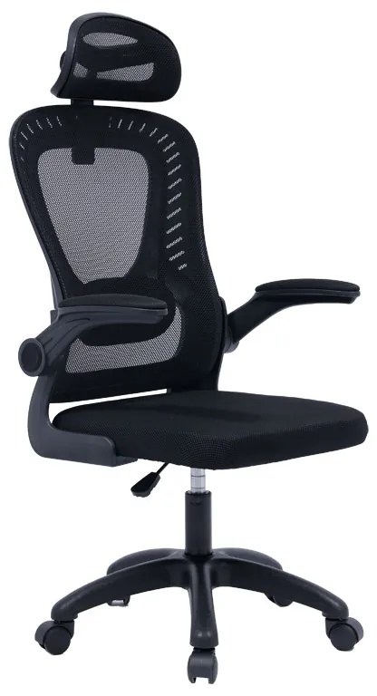 Intrahome Καρέκλα γραφείου διευθυντή Delilah Intrahome mesh μαύρο | SKU: INTRAPA-386111114
