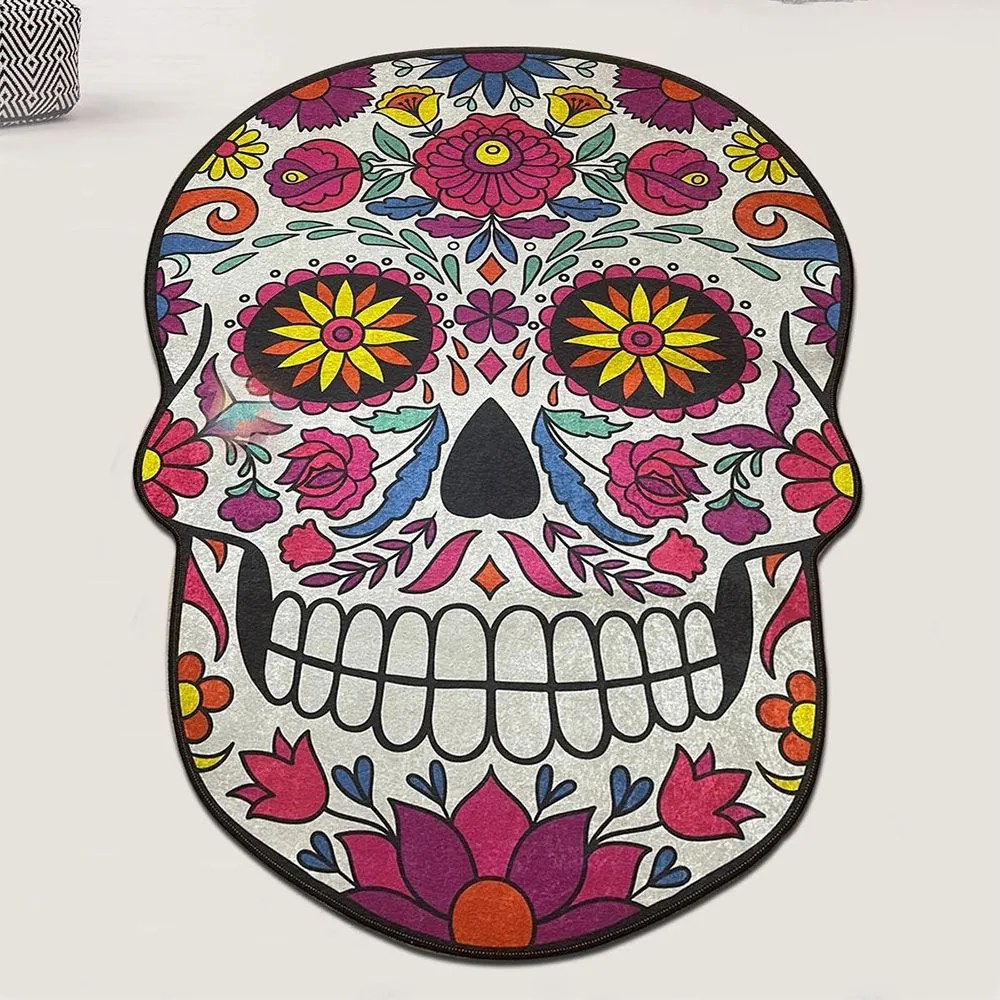 Πατάκι Μπάνιου Skull Djt 359CHL4989 100x200 Multi L'essentiel Maison 100Χ200cm Πολυέστερ