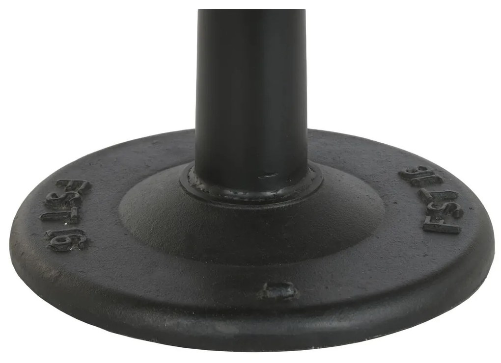 Σκαμπό Home ESPRIT Δέρμα Σίδερο