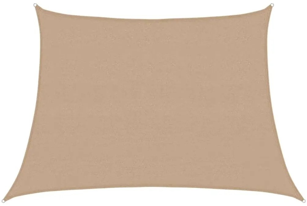 vidaXL Πανί Σκίασης Taupe 4/5 x 3 μ. από HDPE 160 γρ./μ²