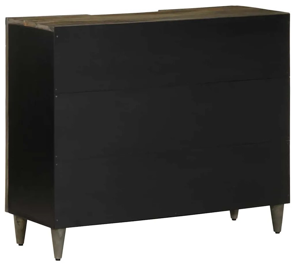 vidaXL Sideboard 90x33x75 cm μασίφ ξύλο Mango