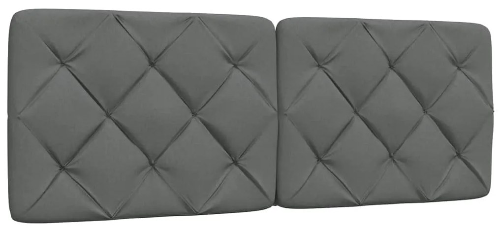 Μαξιλάρι για Κεφαλάρι Σκούρο Γκρι 140 εκ. Υφασμάτινο