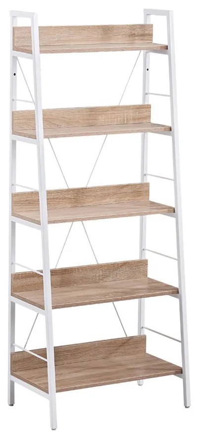 Liberta ONE STEP UP ΒΙΒΛΙΟΘΗΚΗ 5ΡΑΦΙΑ SONOMA ΛΕΥΚΟ 60x35xH149cm 60x35xH149cm 28-0222