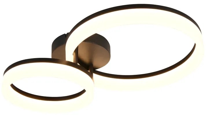 Φωτιστικό Οροφής Reality Lighting -RL SCOPE R63601232 Μαύρο Ματ (Black Mat) 3000K