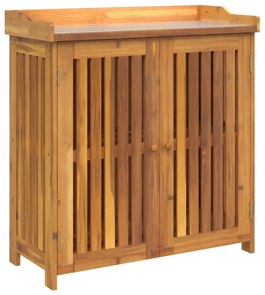 vidaXL Ντουλάπι Κήπου Καστανό 78 x 36.5 x 78cm Καμπούντα ξύλο ακακίας