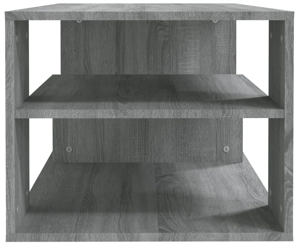 vidaXL Τραπεζάκι Σαλονιού Γκρι Sonoma 100x50x40 εκ. Επεξεργασμένο Ξύλο
