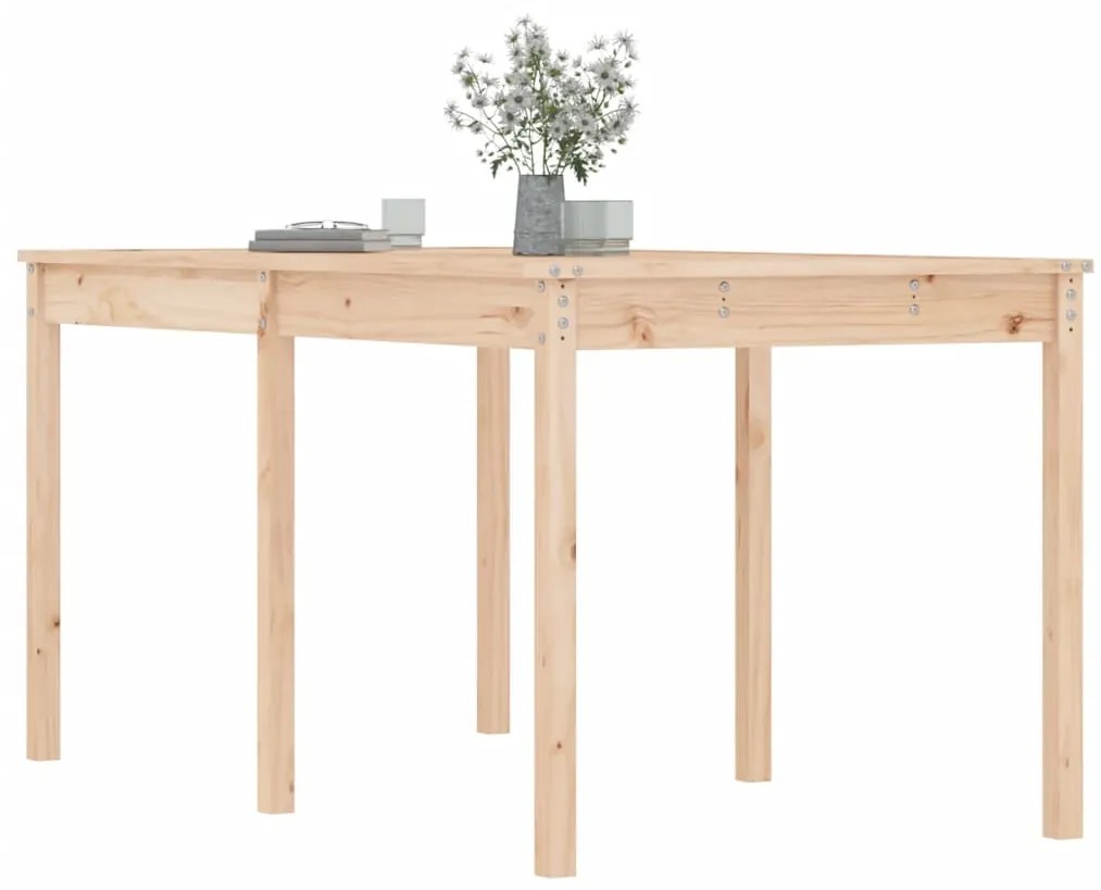vidaXL Τραπέζι Κήπου 159 x 82,5 x 76 εκ. από Μασίφ Ξύλο Πεύκου