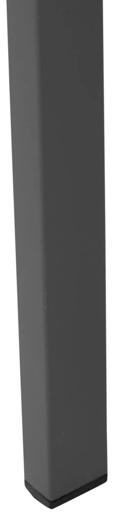 Καρέκλα SAGA C6063.02 Αλουμινίου Σκούρη Γκρί με Polywood 46x52x86Υεκ. 46x52x86 εκ.