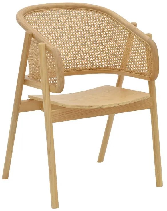 Καρέκλα - Πολυθρόνα Wenzy φυσικό μασίφ ξύλο toon 58x58x82εκ 58x58x82 εκ.