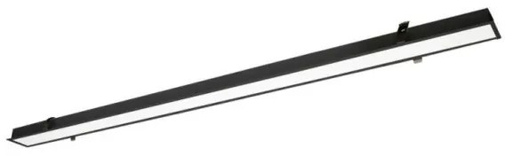 Γραμμικό Χωνευτό Trimless   L1420 4000K Μαύρο Dim. Station Ultra 3911-04142-4-B-D1 Viokef 3911-04142-4-B-D1 Μαύρο