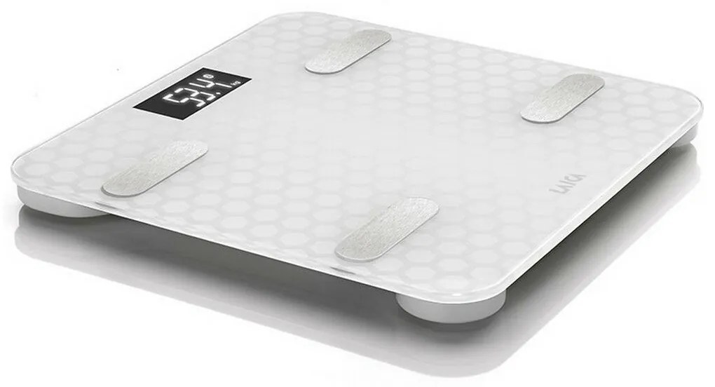 Ψηφιακή Ζυγαριά Μπάνιου LAICA Λευκό Ασημί