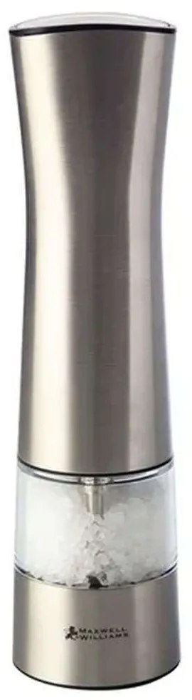 Μύλος Αλατιού-Πιπεριού Ηλεκτρικός Cosmopolitan KW0002 5,5x21cm Inox Maxwell&amp;Williams Synthetic