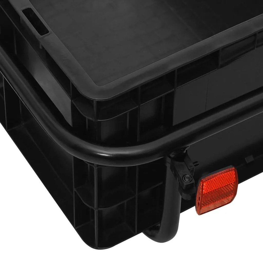 vidaXL Τρέιλερ ποδηλάτου Μπλε 155x60x83 εκ. Ατσάλι