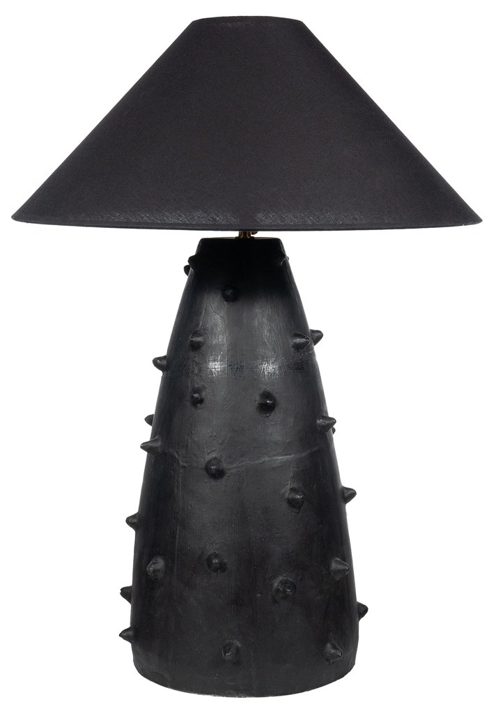 Table Lamp S Line 57cm Χειροποίητο Μαύρο S3166-0071