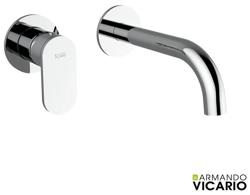 Μπαταρία Νιπτήρα Τοίχου Slim Vicario Chrome 500045-100