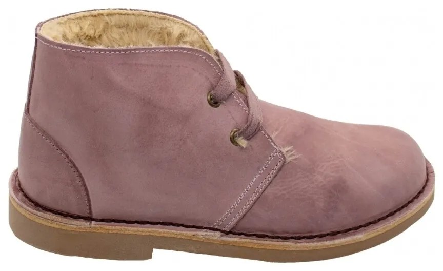 Μπότες Natural World  7271 Chukka Boots - Malva