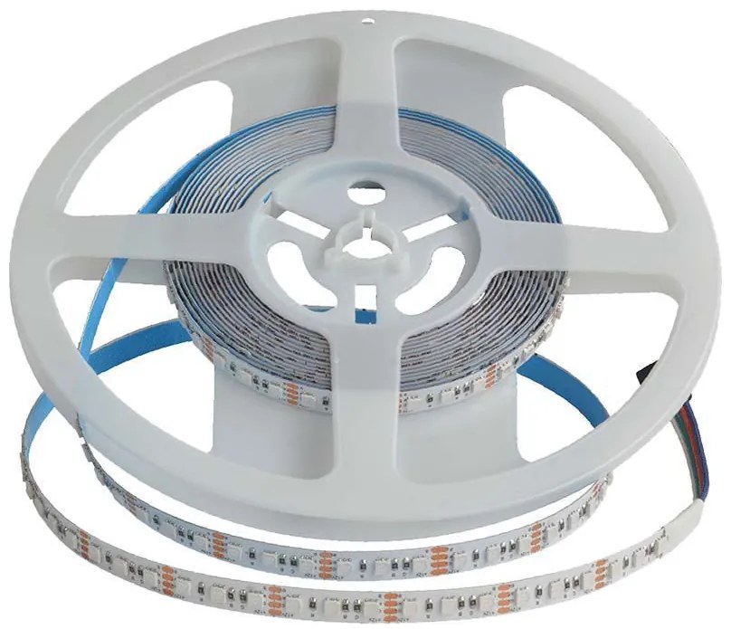 V-TAC Ταινία LED RGB SMD 24V DC 12W 1200lm 120LEDs/m 120° IP20 10556  (5 μέτρα)