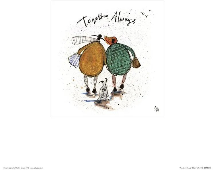 Εκτύπωση τέχνης Sam Toft - Together Always