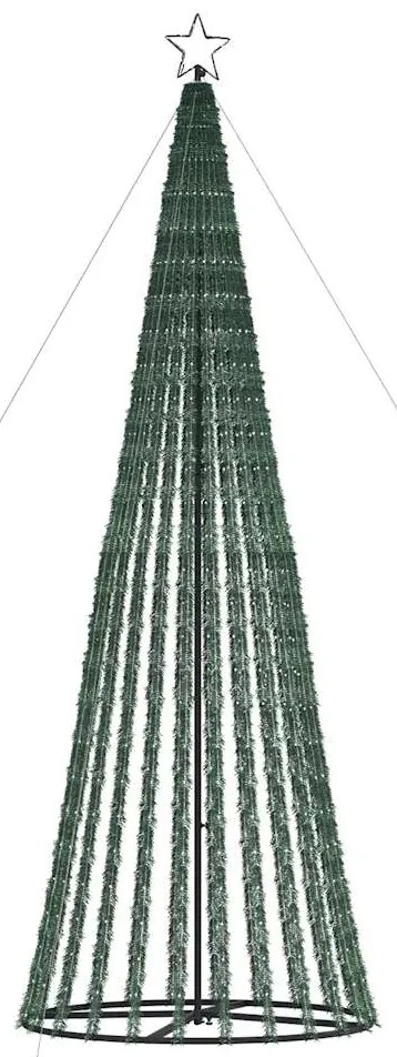 vidaXL Χριστουγεννιάτικο δέντρο LED 1028 LED Cold White 403 cm