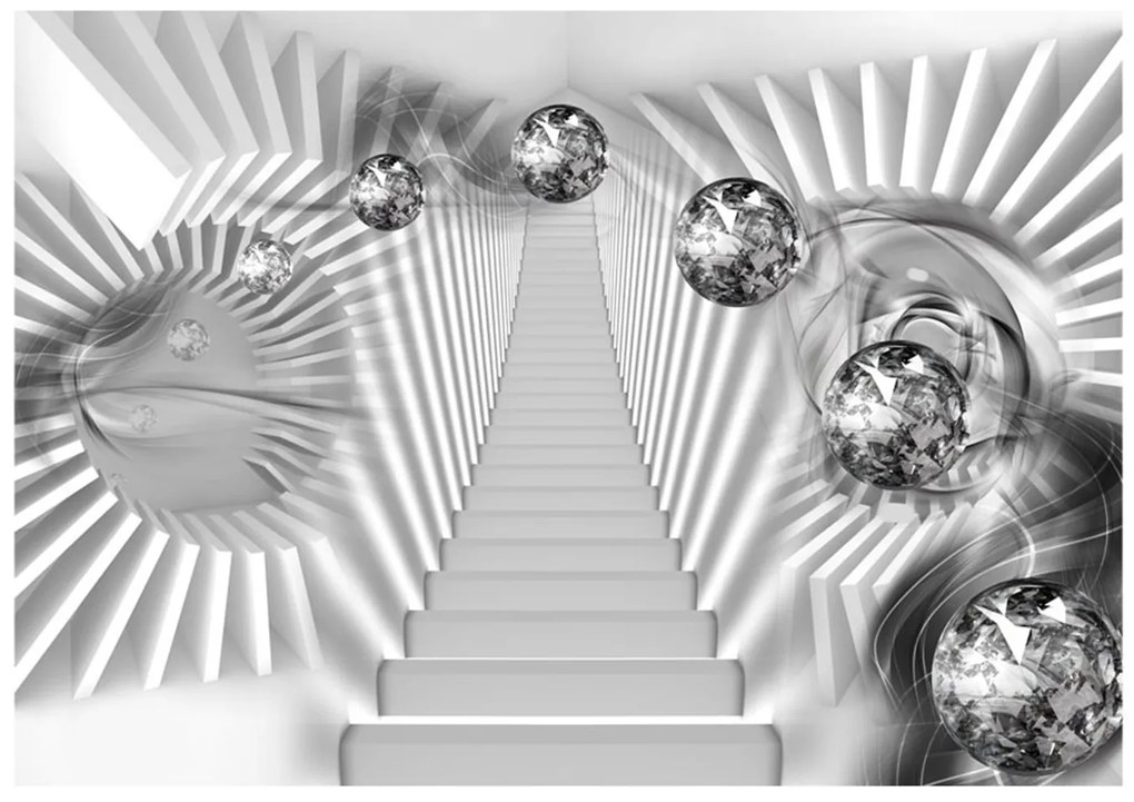 Φωτοταπετσαρία - Silver Stairs 150x105