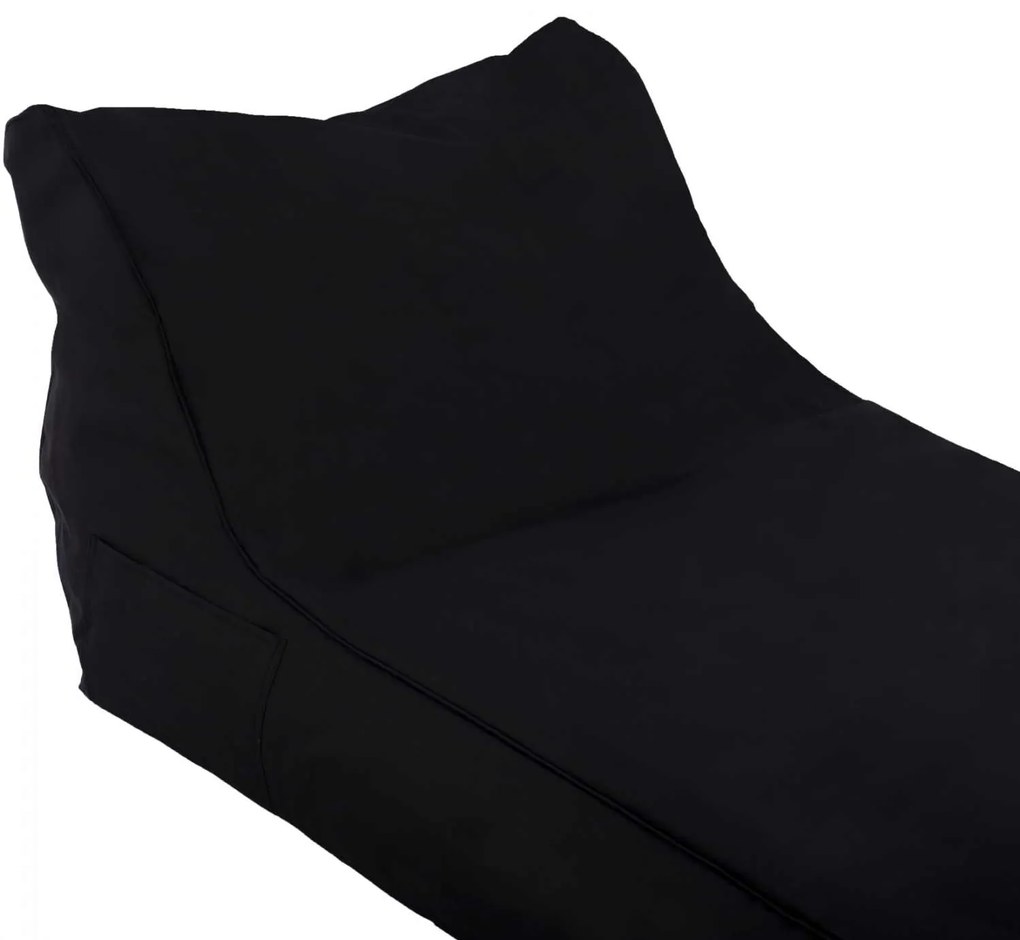 ΠΟΥΦ TANEA HM5807.04 ΜΑΥΡΟ ΜΕ UV PROTECTION 190x80x60Υ εκ.
