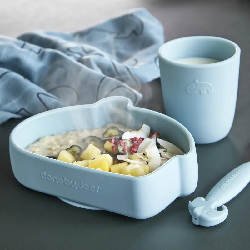 Παιδικό Δοχείο Φαγητού Done By Deer Elphee Blue