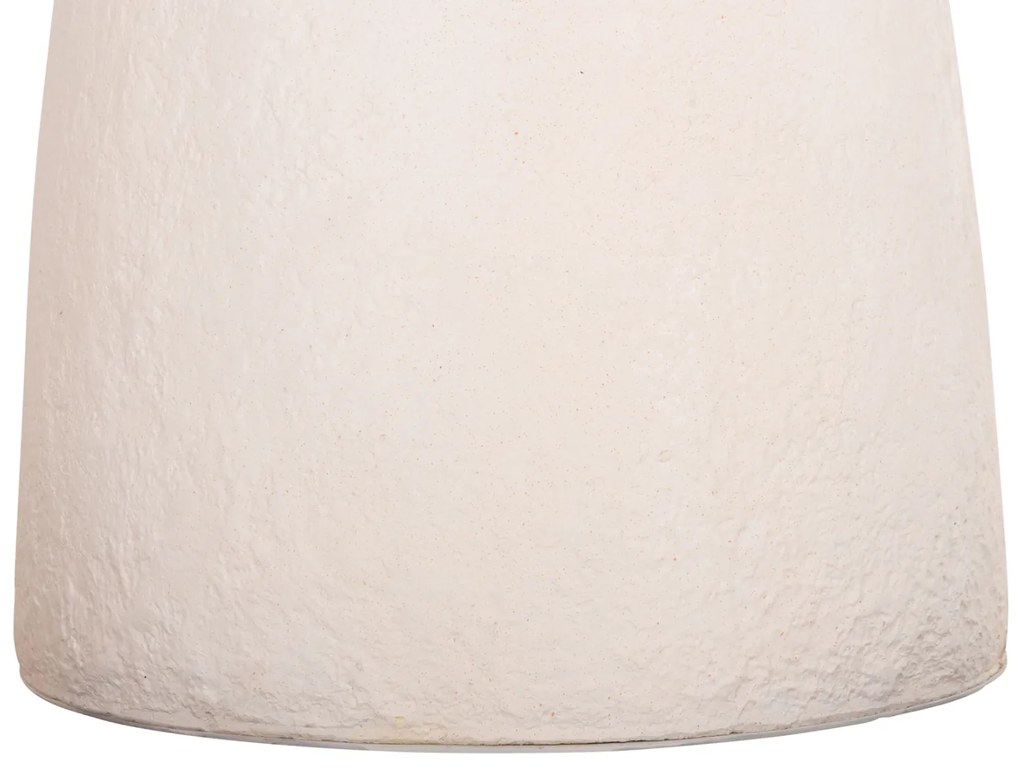 ΤΡΑΠΕΖΙ ΤΡΑΠΕΖΑΡΙΑΣ ΣΤΡΟΓΓΥΛΟ SEPPO HM18154.02 FIBER CEMENT ΛΕΥΚΟ--Φ119,5x75,5Υεκ.