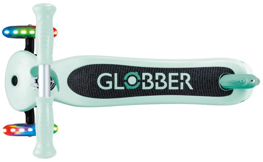 Globber Scooter Primo Lights V2 Dark Mint
