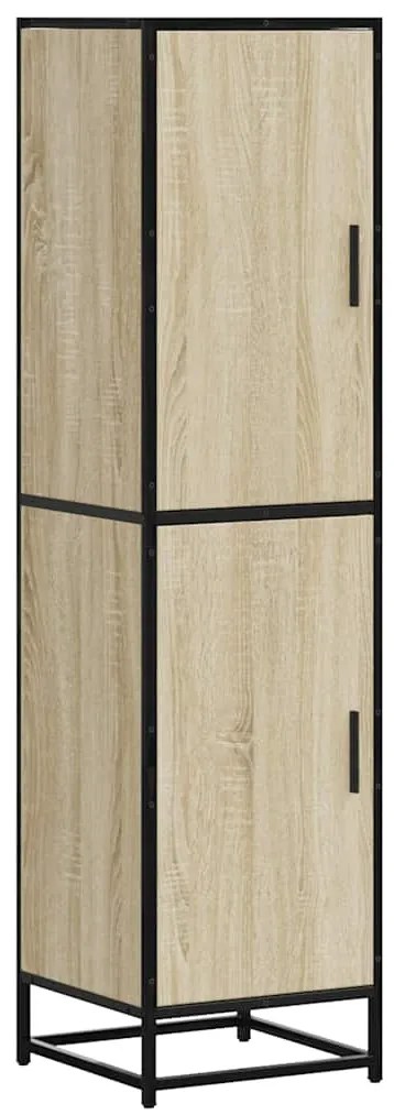 vidaXL Highboard Sonoma Oak Κατασκευασμένο ξύλο και μέταλλο