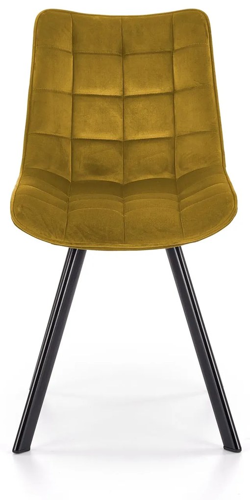 K332 chair, color: mustard DIOMMI V-CH-K/332-KR-MUSZTARDOWY