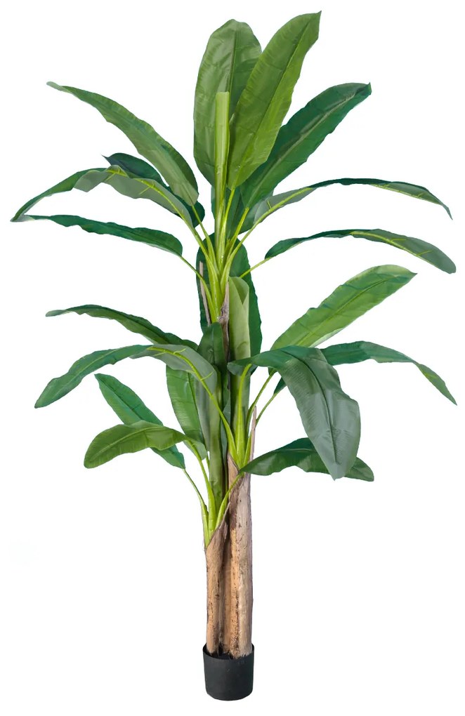 GloboStar® Artificial Garden BANANA TREE 20018 Τεχνητό Διακοσμητικό Φυτό Μπανανιά - Μπανανόδεντρο Υ240cm