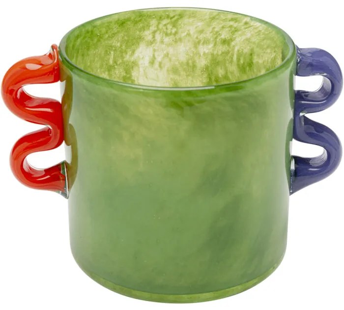 Vase Manici Colore Green 15cm - Πολύχρωμο