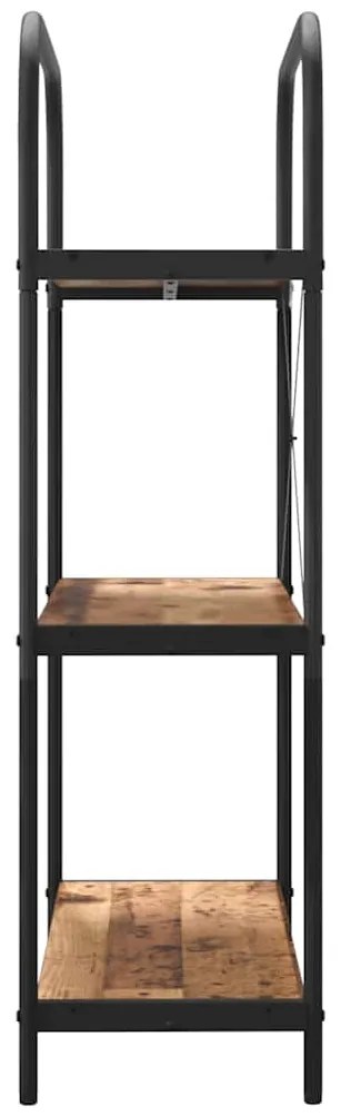 vidaXL Ράφι Βιβλίων Παλιό ξύλο 80 x 30 x 109 εκ Επεξεργασμένο ξύλο