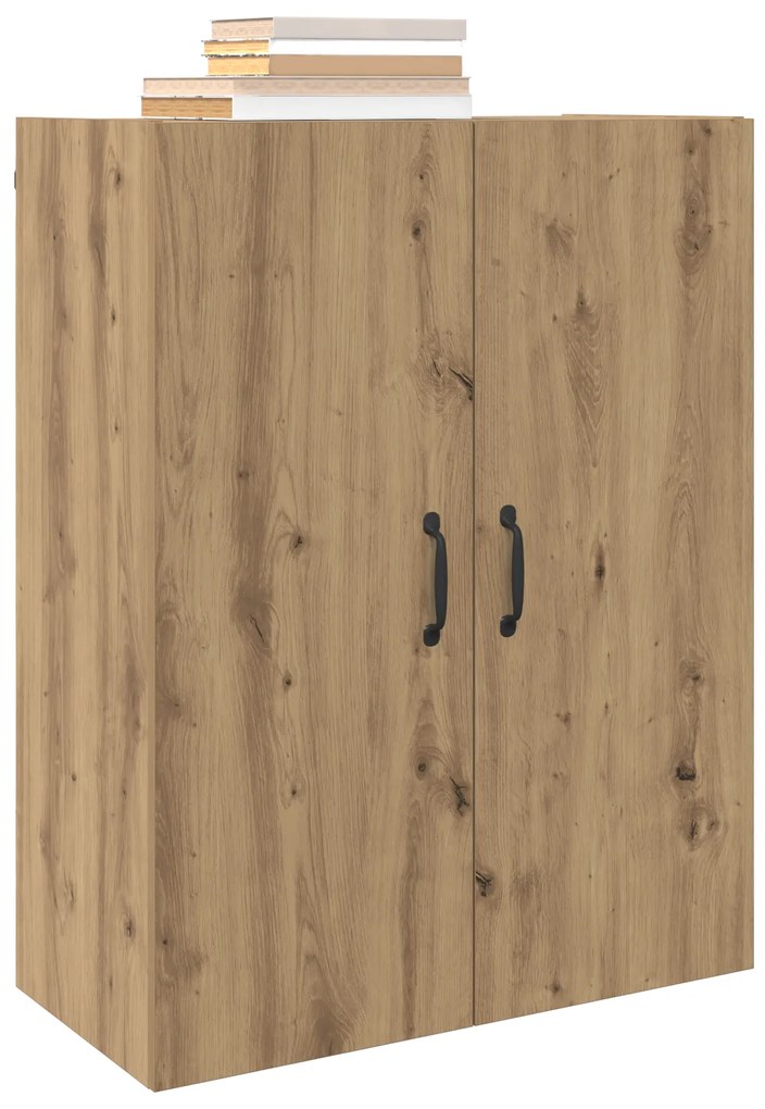 vidaXL Κρεμαστό ντουλάπι Επιτοίχιο artisan δρυς 69.5 x 34 x 90 εκ.