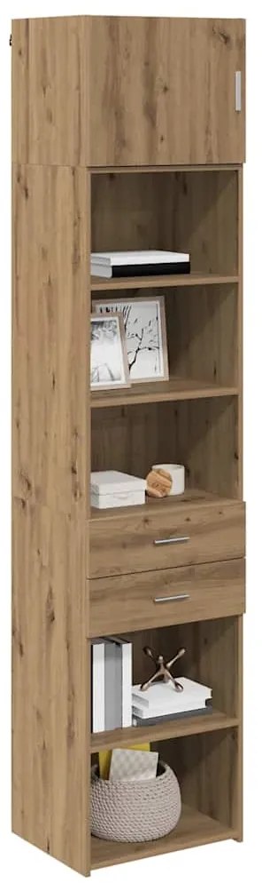 vidaXL Highboard Artisan Oak 50 x 42,5 x 225 εκ Επεξεργασμένο ξύλο