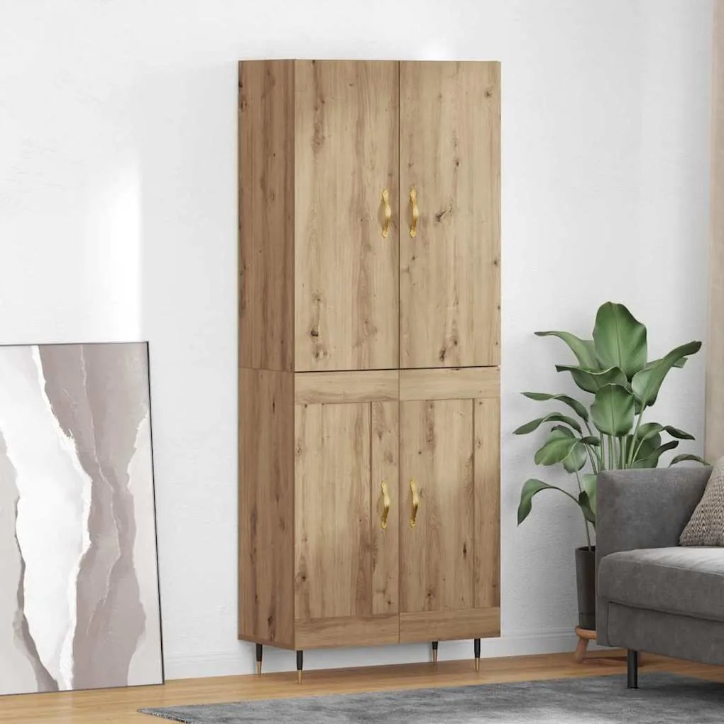 Highboard Artisan Oak 69,5 x 34 x 180 εκ. Επεξεργασμένο ξύλο