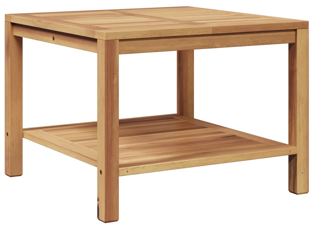 vidaXL Τραπεζάκι σαλονιού Καφέ 60 x 60 x 45 cm Μασίφ ξύλο teak