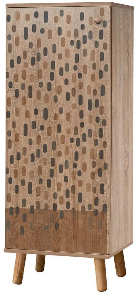 Παπουτσοθήκη Vegas 869VEL8619 50x38x135cm Multi Μοριοσανίδα,Ξύλο