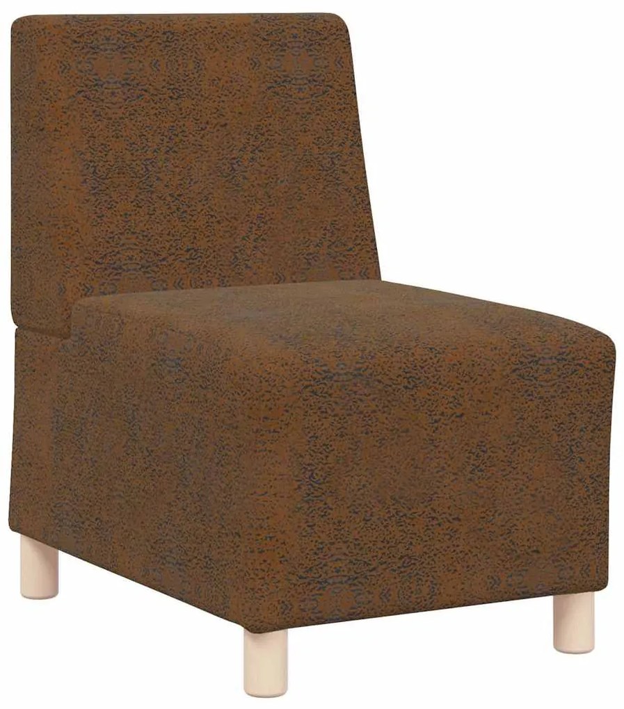 vidaXL Καθίσμα Σαλονιού 3 pcs Καφέ 55 x 74 x 82 εκ.