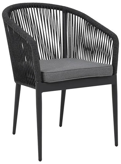 Καρέκλα - Πολυθρόνα κήπου Altina Fylliana Γκρί 57x62x81 εκ. 57x62x81 εκ.