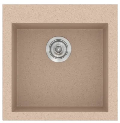 Sanitec Classic 339 Granite Sand Ένθετος Νεροχύτης 50cm SAN.339.21.GRS
