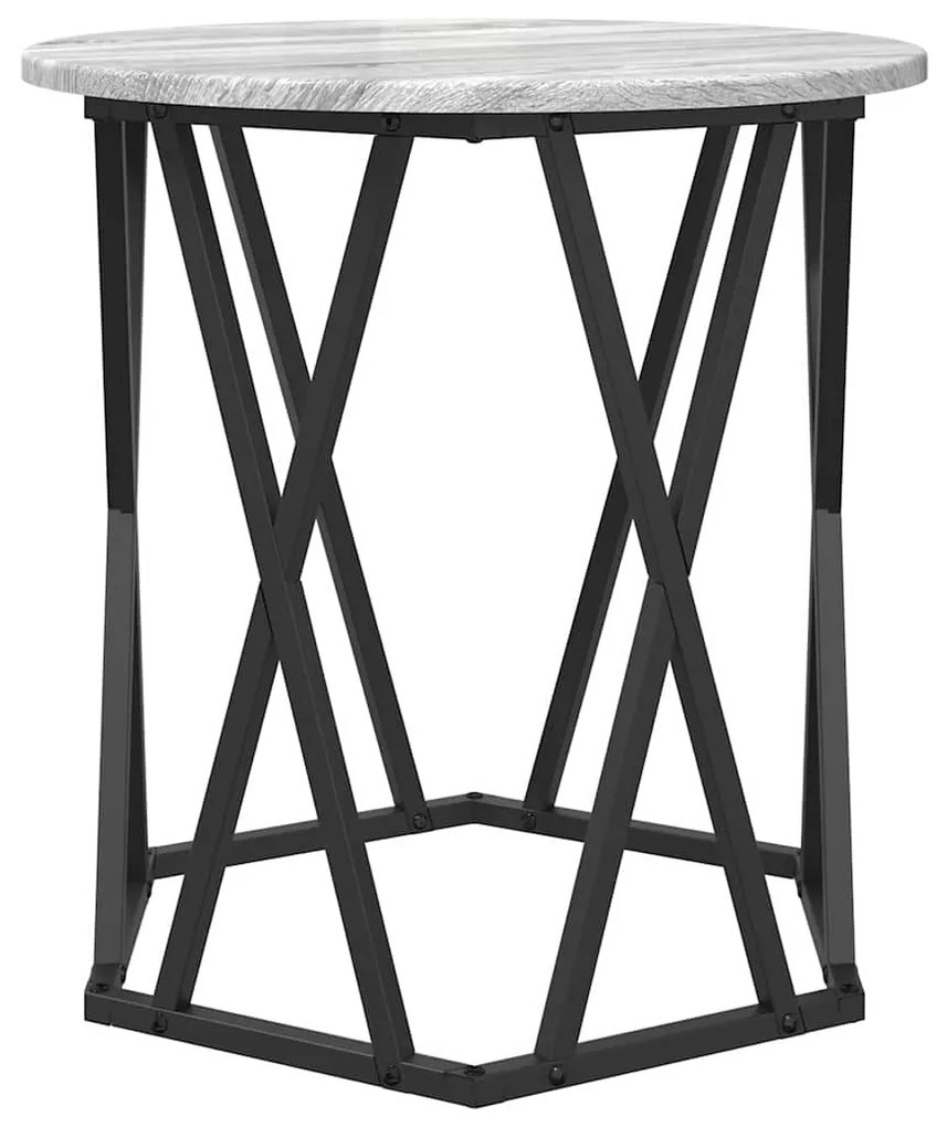 vidaXL Τραπεζάκι σαλονιού 2 pcs Γκρι sonoma 50 x 50 x 50 cm