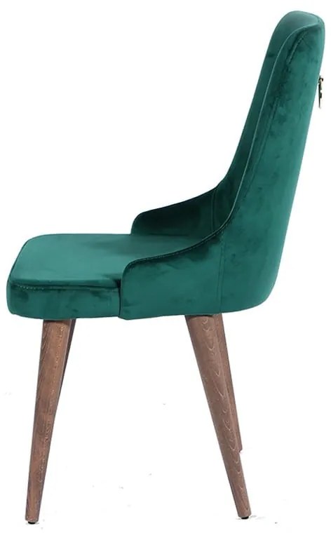 Καρέκλα RİO ξύλο φυσικό χρώμα /ύφασμα ATLAS LİMA 24